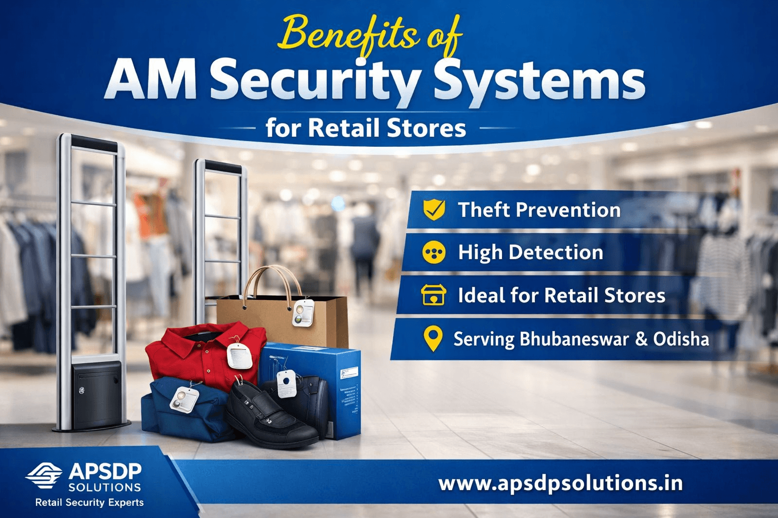 Benefits of AM Security Systems for Retail Stores